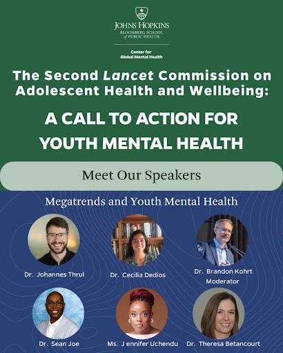 The U.S. launch of the Second Lancet Commission on Adolescent Health and Wellbeing: A Call to Action on Youth Mental Health